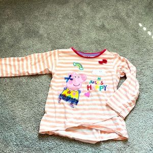 Peppa Pig and Bluey character shirts